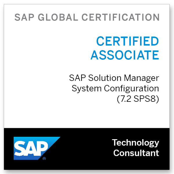 6. SAP Solution Manager 7.2 SP8